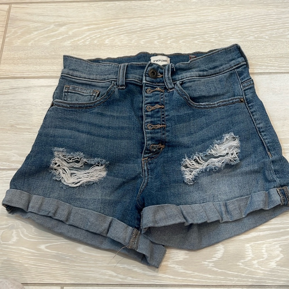 jean shorts